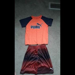 Orange puma set